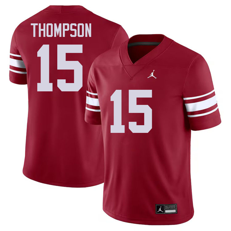 Brenen Thompson Oklahoma Sooners Jersey,Oklahoma Sooners Football Uniforms,Jersey-Throwback